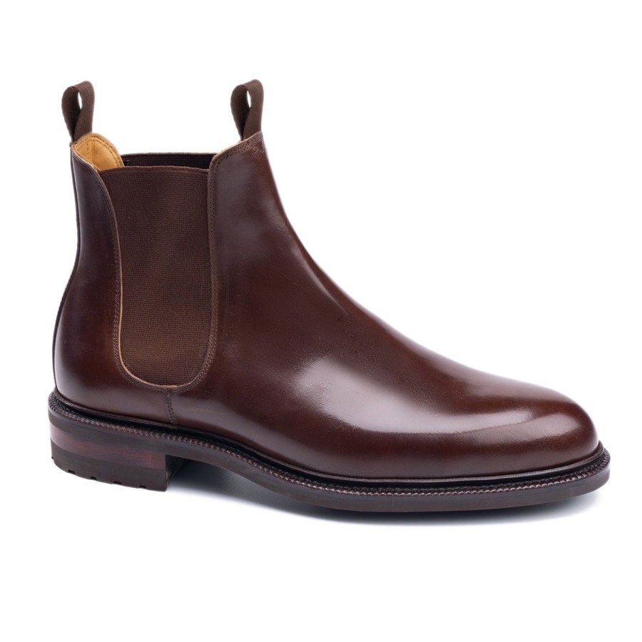 Hommes Meermin Coquille Cordovan | 116080 - Brown Heritage Shell Cordovan - E (Systeme Ultraflex)