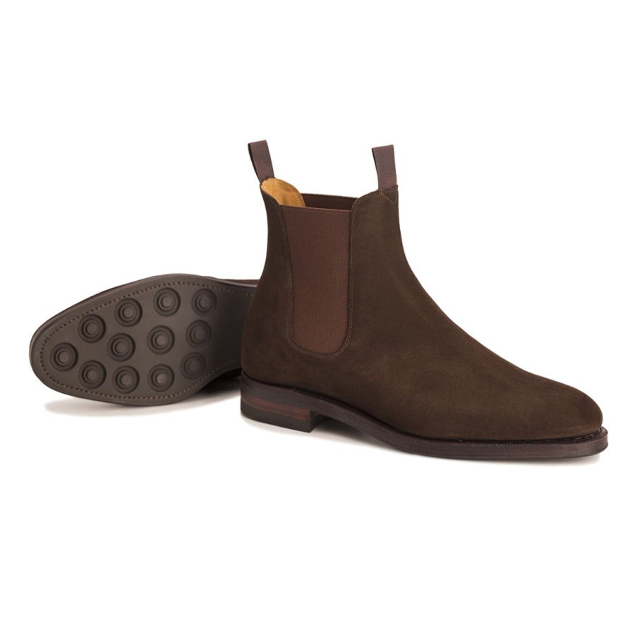 Hommes Meermin Bottes | 101050 - Daim Marron - E