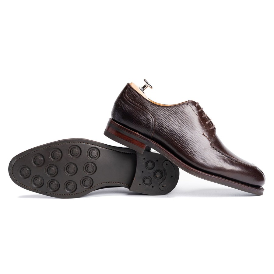 Hommes Meermin Bluchers | 101596 - Saule Brun Fonce - E