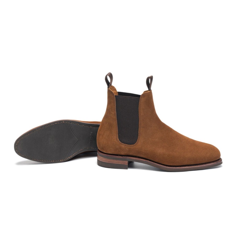 Femmes Meermin Bottes | 214050 - Snuff Suede - E