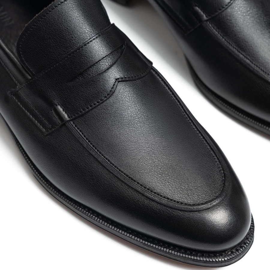 Hommes Meermin Flaneurs | 114414 - Veau Souple Noir - E