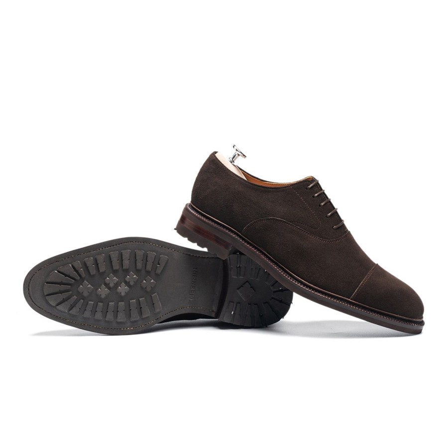 Hommes Meermin Richelieus | 116660 - Marron Alicante - E (Systeme Ultraflex)