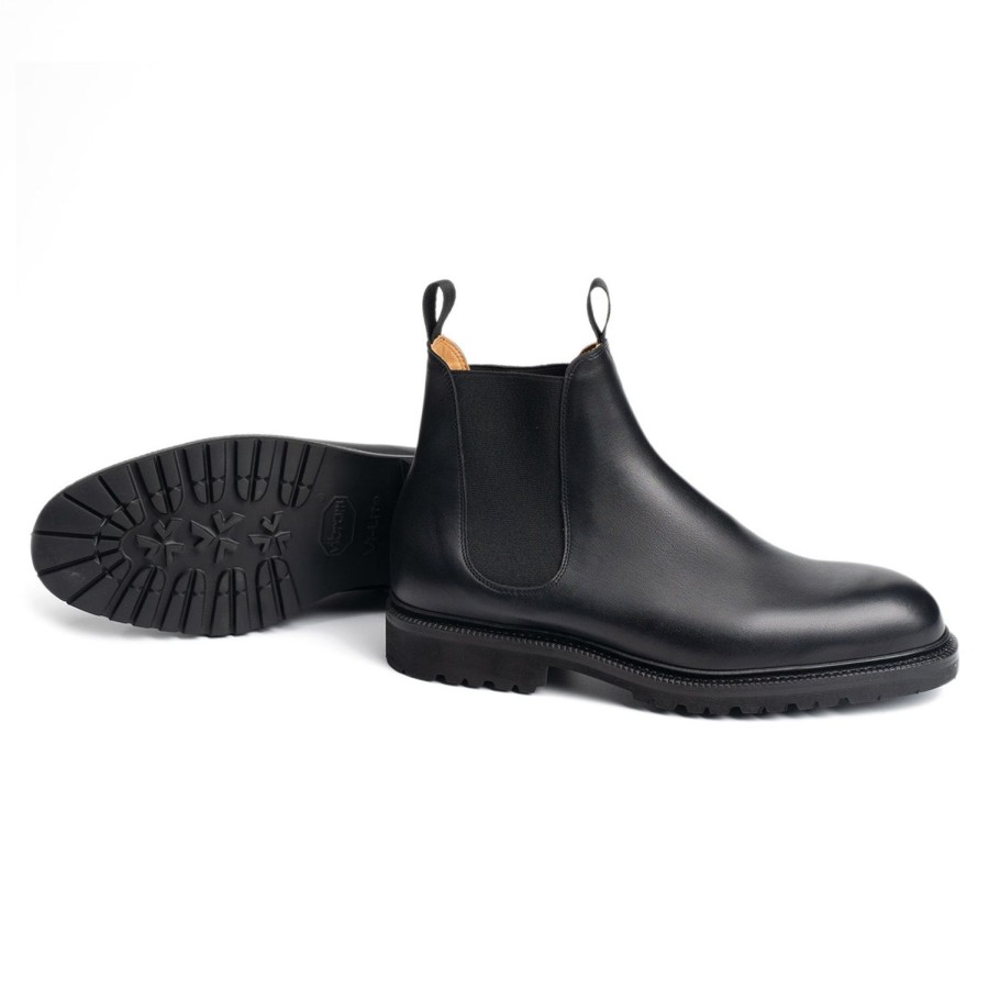 Hommes Meermin Bottes | 516054 - Veau Noir - E (Systeme Ultraflex)