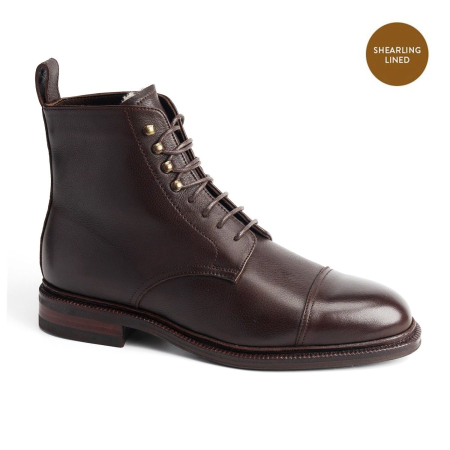 Hommes Meermin Bottes | 114787 - Veau Tendre Brun Fonce - E