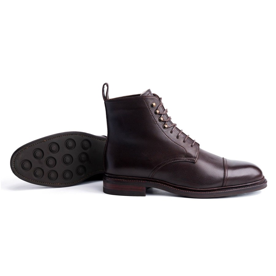 Hommes Meermin Bottes | 114787 - Veau Tendre Brun Fonce - E