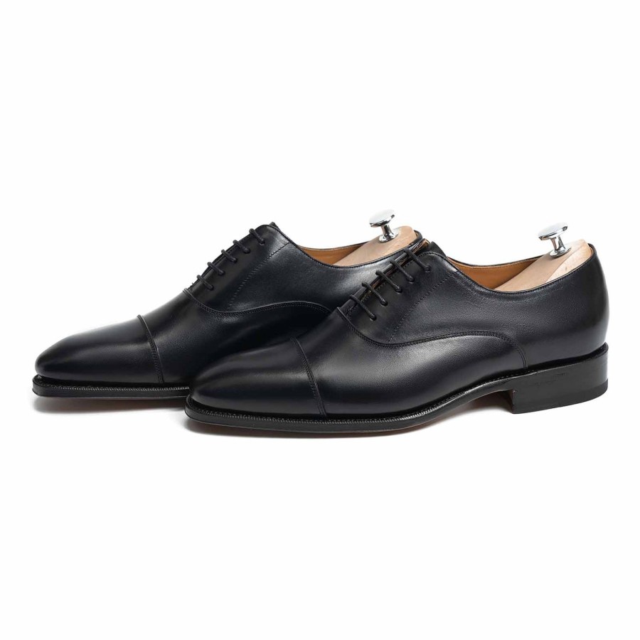 Hommes Meermin Richelieus | 101534 - Veau Noir - E