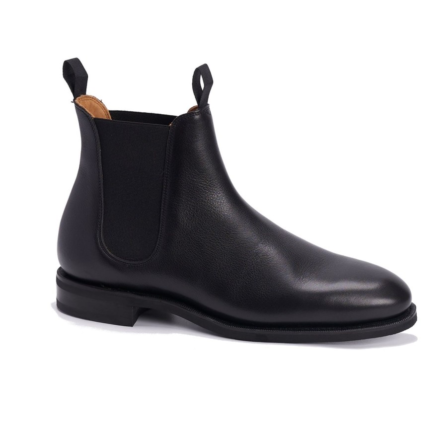 Hommes Meermin Bottes | 114050 - Veau Souple Noir - E