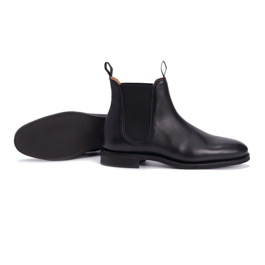 Hommes Meermin Bottes | 114050 - Veau Souple Noir - E