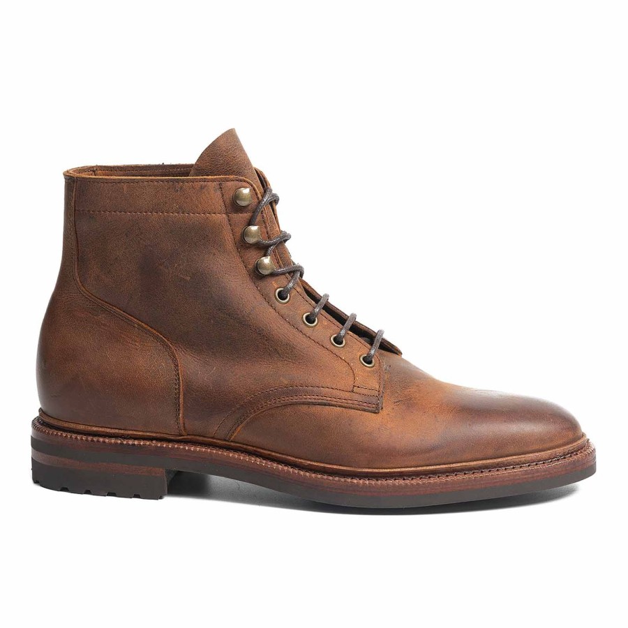 Hommes Meermin Bottes | 514686 - Kudu Cireux Aux Epices D'Automne - E