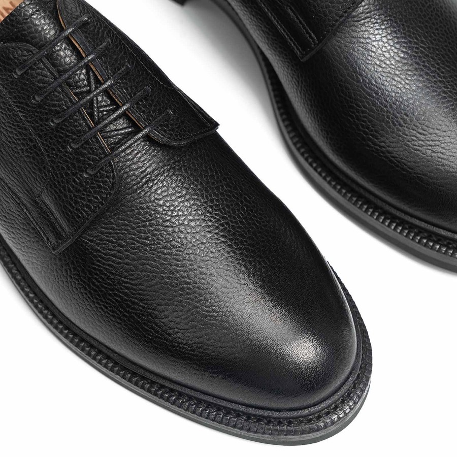 Hommes Meermin Bluchers | 114612 - Veau De Campagne Noir - E