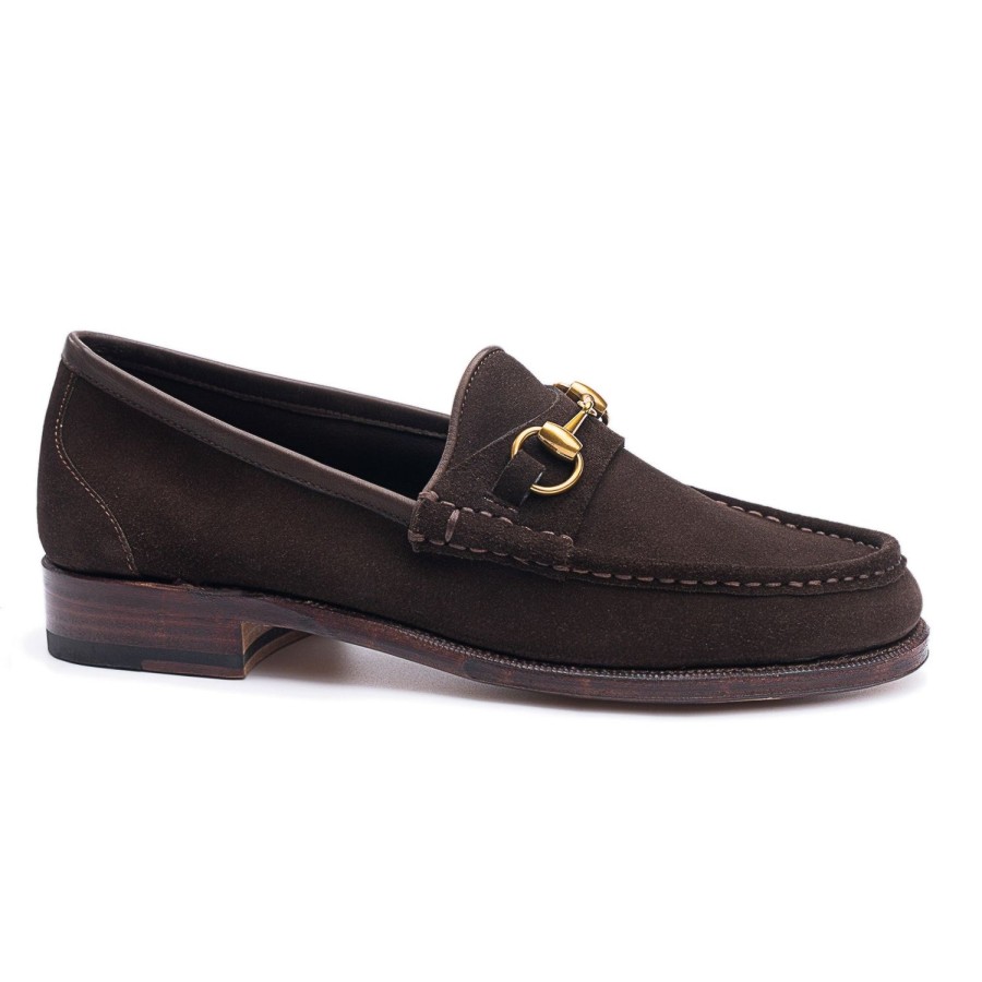 Hommes Meermin Flaneurs | 114673 - Daim Alicante Marron - E