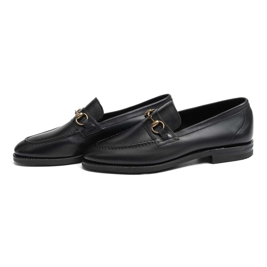 Hommes Meermin Flaneurs | 514578 - Veau Souple Noir - E