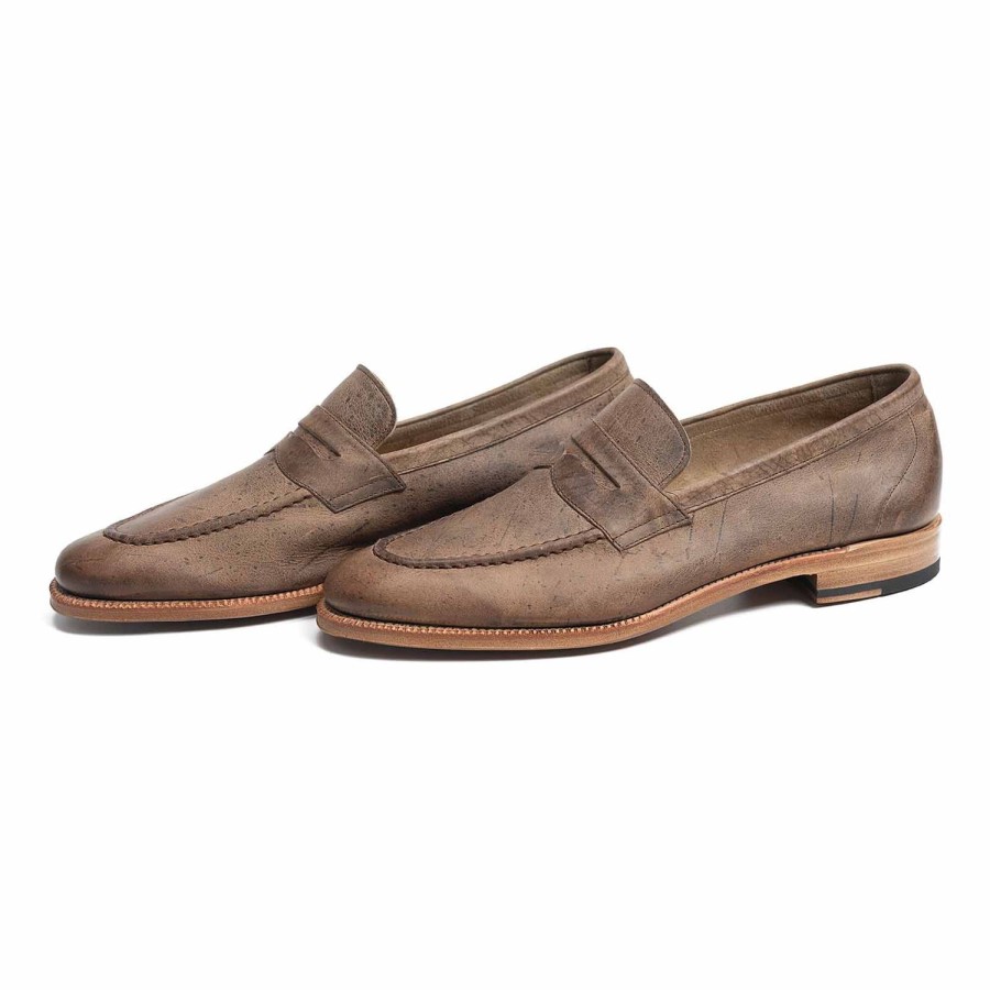 Hommes Meermin Flaneurs | 514511 - Gaucho Waxy Kudu - E