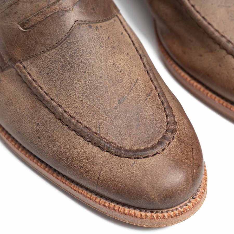 Hommes Meermin Flaneurs | 514511 - Gaucho Waxy Kudu - E